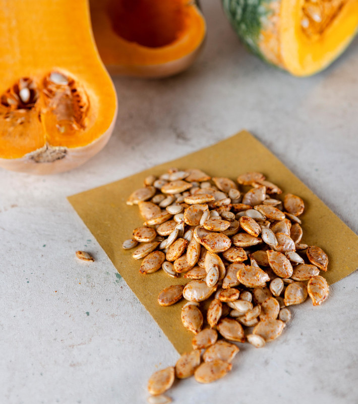 Zero Waste recipe pumpkin seeds snack