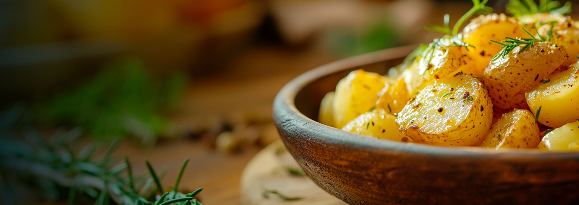 Potatoes cooked in Eazy Compact Oven