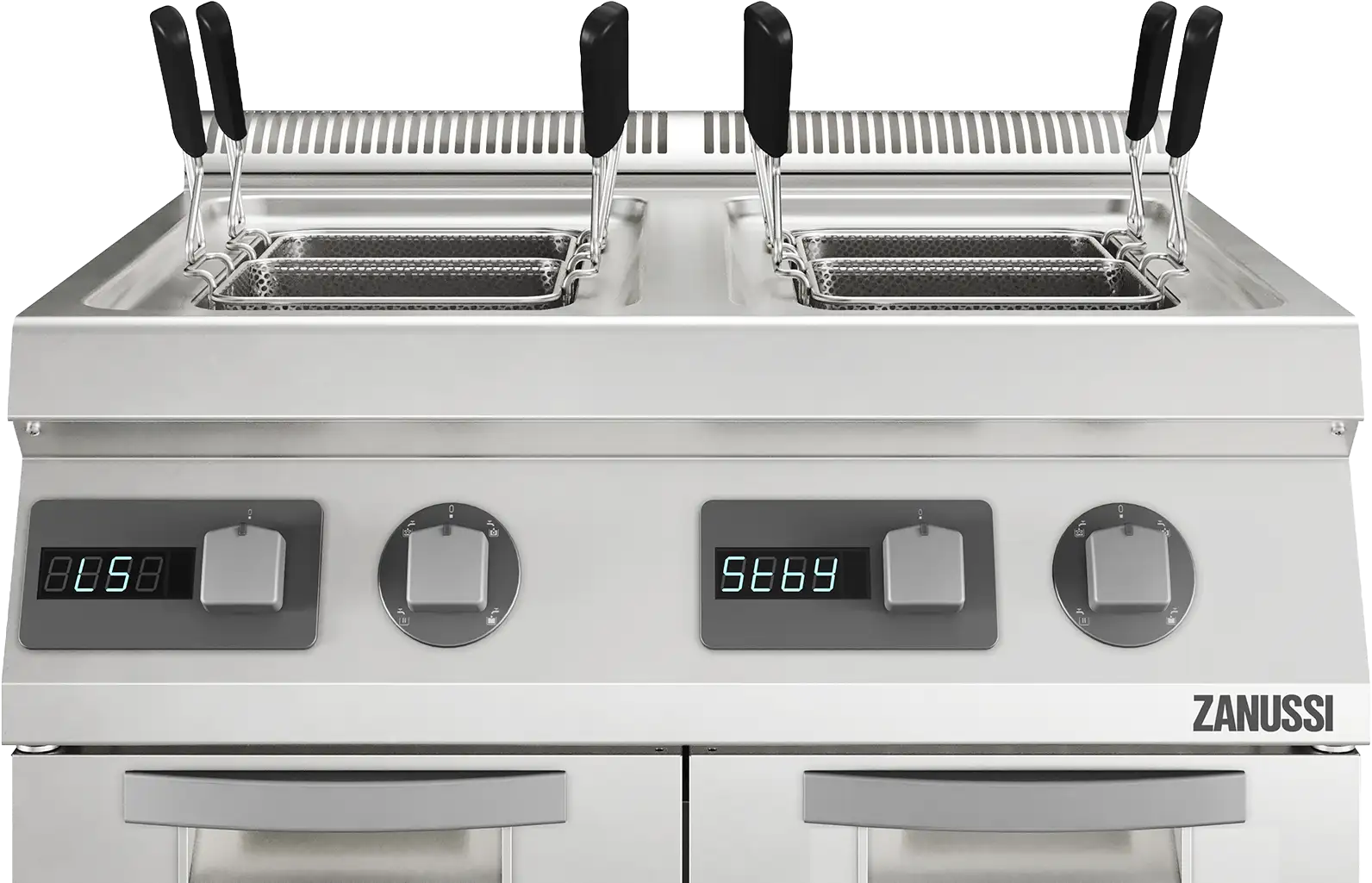 AUTO-REFILL PASTA COOKER. Perfect timing