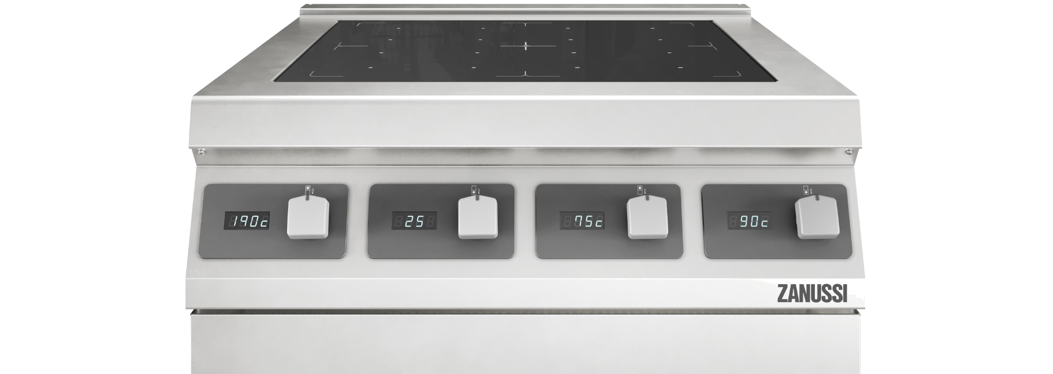 Free-zone induction. Endless cooking